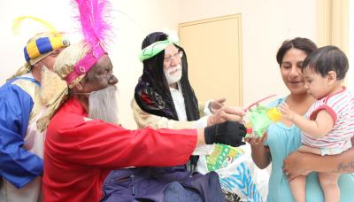 municipio de san isidro, tercera edad, puerto libre, donacion, donar, juguetes, solidario, solidaridad, reyes magos