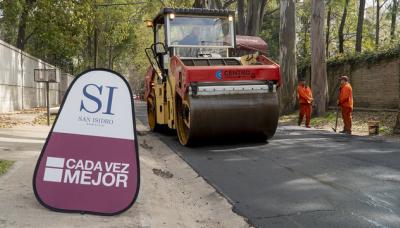ASFALTO EN LAS LOMAS, SAN ISIDRO