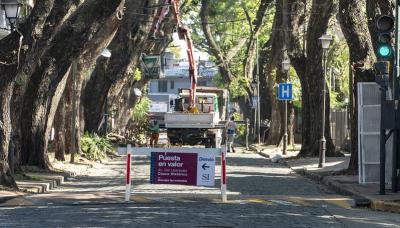 municipio de san isidro, espacio publico, casco historico, tipas, adoquines