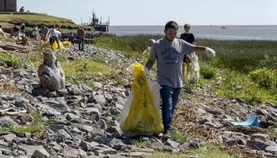 municipio de san isidro, si al rio limpio, sustentable, limpieza del rio, rio de la plata, costa, martínez