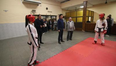 LUCES LED CLUBES DE BARRIO, MUNICIPIO DE SAN ISIDRO