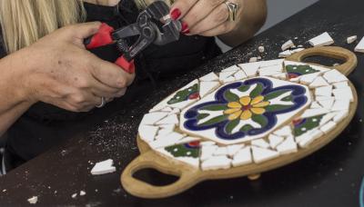 MOSAIQUISMO CULTURA CURSO SAN ISIDRO municipio de san isidro, cultura, cursos, talleres, curso, taller, seminario, inscripcion, online, virtual