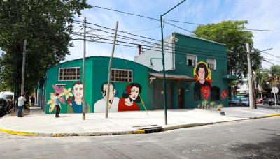 MURAL CONTRA LA VIOLENCIA DE GÉNERO