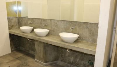 Nuevos baños en sociedad de fomento Capitán de los Andes