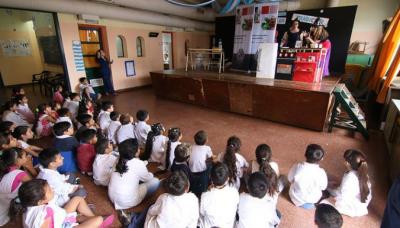 Nutricionistas enseñan hábitos alimentarios en escuelas, Municipio de San Isdro
