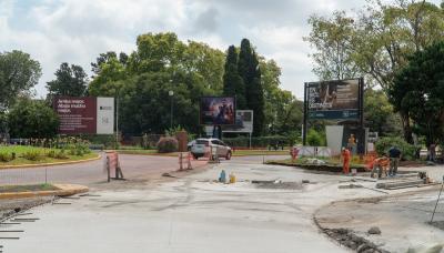 obras en la avenida fleming y unidad nacional