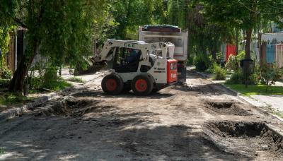 municipio de san isidro, pavimento, calle, bacheo, obras publicas, infraestructura, calles, heroe de malvinas, caseros, bajo de san isidro