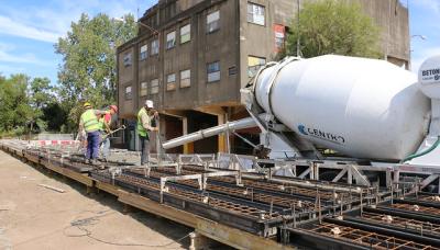 OBRAS EN EL FUTURO PARQUE PÚBLICO DEL PUERTO, MUNICIPIO DE SAN ISIDRO