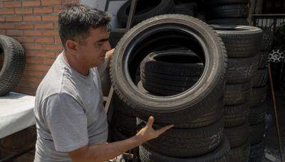 OPERATIVO CONTRA EL DENGUE EN GOMERÍAS