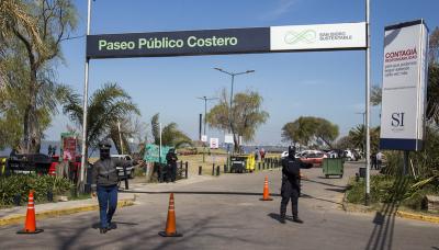 municipio de san isidro, operativo, seguridad, espacio publico, alcohol, dia de la primavera, costa, rio, martínez