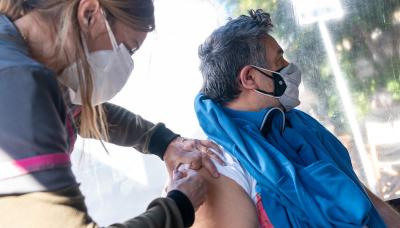 municipio de san isidro, antigripal, vacunacion, martinez, posta sanitaria, gustavo posse, gripe