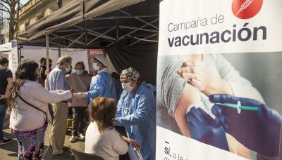 municipio de san isidro, antigripal, vacunacion, martinez, posta sanitaria, gustavo posse, gripe