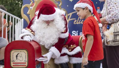 Papa Noel Itinerante en Plaza Castiglia