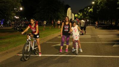 Paseo de biciletas nocturno, Municipio de San Isidro