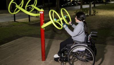 APARATOS AERÓBICOS PARA PERSONAS CON DISCAPACIDAD, municipio de san isidro