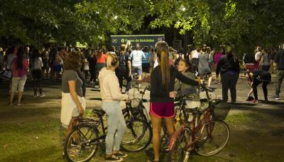 PASEO DE BICICLETAS NOCTURNO, municipio de san isidro