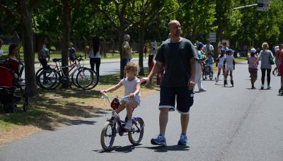 PASEO DE BICICLETAS, municipalidad de san isidro