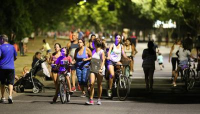 PASEO DE BICICLETAS NOCTURNO, MUNICIPIO DE SAN ISIDRO