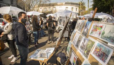 NUEVA EDICIÓN DE "EL PASEO DE LAS ARTES", martinez, san isidro, arte, ilustraciones, arquitectura, vecinos, pintura, artistas urbanos