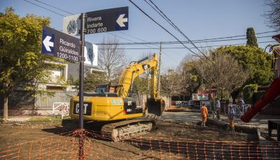 municipio de san isidro, pavimento, calle, bacheo, obras publicas, infraestructura, calles, heroe de malvinas, caseros, bajo de san isidro