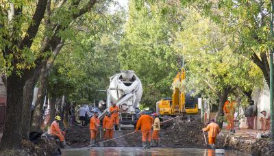 municipio de san isidro, pavimento, calle, bacheo, obras publicas, infraestructura, calles, heroe de malvinas, caseros, bajo de san isidro