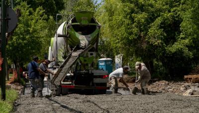 TRABAJOS DE PAVIMENTO, MUNICIPIO DE SAN ISIDRO