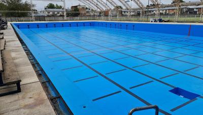 municipio de san isidro, deportes, obras publicas, pileta, natacion, arreglos, campo de deportes municipal