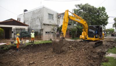 municipio de san isidro, obras, obra publica, bacheo, boulogne, villa adelina, calle, arreglo