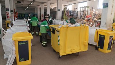 Planta de reciclados en Villa Adelina, plásticos, sustentable, san isidro