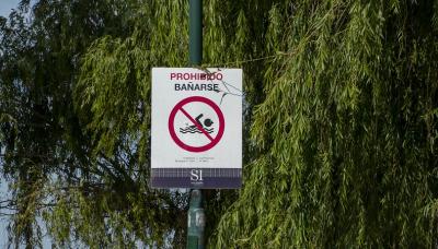 PROHIBIDO BAÑARSE, MUNICIPIO DE SAN ISIDRO