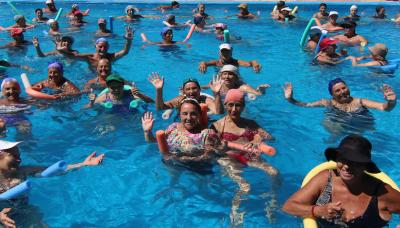 NATACIÓN PARA ADULTOS MAYORES EN PUERTO LIBRE