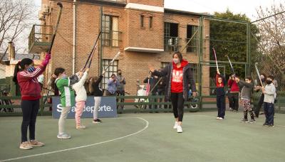 RECIBIMIENTO DE LA MEDALLISTA OLÍMPICA BELÉN SUCCI, deporte, argentina, san isidro, hockey, leonas, seleccion, argentina