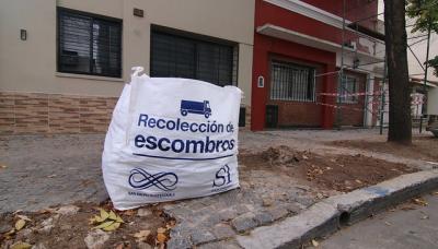 BOLSONES PARA RECOLECCIÓN DE ESCOMBROS, MUNICIPIO DE SAN ISIDRO