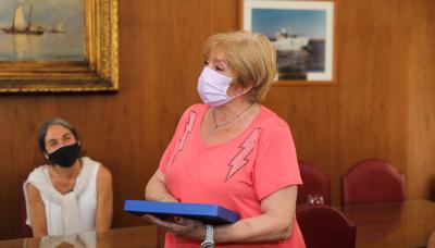 municipio de san isidro, gloria mejia, trabajadora social, reconocimiento, gustavo Posse