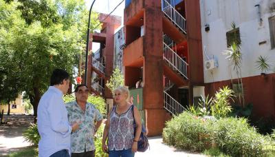 Renovación de la red eléctrica en Barrio Santa Rita, Municipio de San Isidro