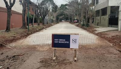 municipio de san isidro, pavimento, calle, bacheo, obras publicas, infraestructura, calles, heroe de malvinas, caseros, bajo de san isidro
