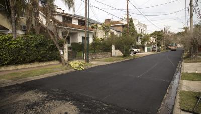 PAVIMENTO NUEVO en el bajo de san isidro, calles, san isidro