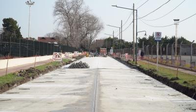 MÁS PAVIMENTOS NUEVOS EN VILLA ADELINA