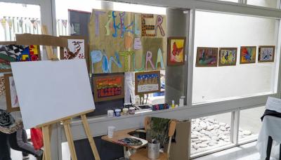 ARTE DE PACIENTES DE SALUD MENTAL, municipalidad de san isidro