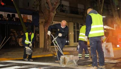 municipio de san isidro, orden vial, señalamiento, senda peatonal, avenida de mayo, villa adelina, transito, inspecciones