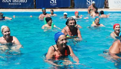 CLASES DE SPINNING ACUÁTICO EN EL PUERTO LIBRE