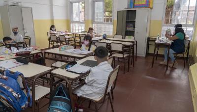 AMPARO CLASES PRESENCIALES SAN ISIDRO municipio de san isidro, educacion, coronavirus, presencialidad, colegio, alumnos, clase