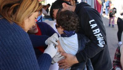 VACUNACIÓN EN VÍA PÚBLICA