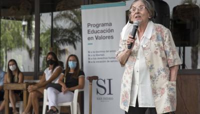 municipio de san isidro, tercera edad, educacion en valores, hilda molina