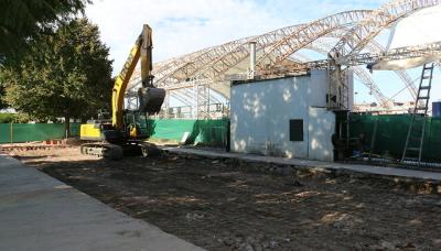NUEVOS VESTUARIOS EN CAMPO DE DEPORTE 1, MUNICIPIO DE SAN ISIDRO