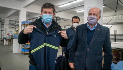 municipio de san isidro, limpiolux, gustavo posse, martinez, empresa, negocio, comercio, limpieza, recorrido, visita