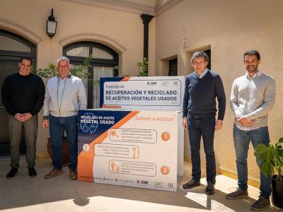FIRMA DE CONVENIO DE ACEITE VEGETAL USADO FIRMA DE CONVENIO DE ACEITE VEGETAL USADO