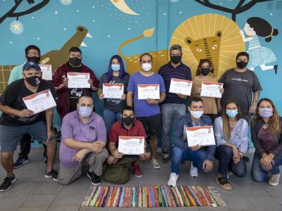 EGRESADOS DEL CURSO DE ELECTRICIDAD 2021