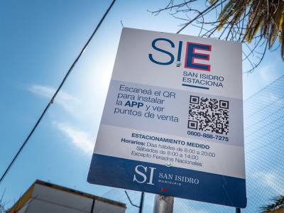 SIE ESTACIONAMIENTO MEDIDO SAN ISIDRO municipio de san isidro, estacionamiento, estacionar, SIE, medido, parquimetro, auto, autos